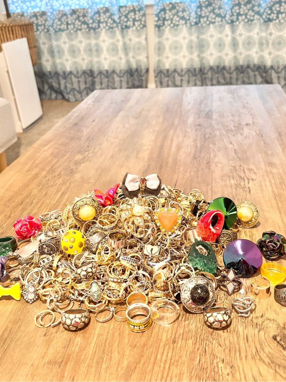 150+ Ring Lot Wholesale Bundle Gold Silver Statement Fashion Jewelry Reseller